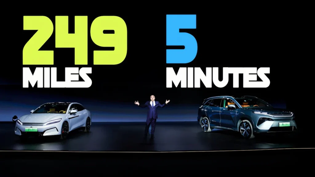 شحن السيارات الكهربائية - تقنية بي واي دي الثورية لشحن فائق السرعة